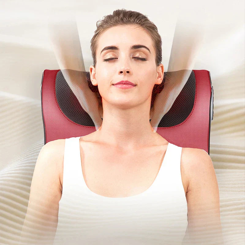 GlowTech™ Red Pillow Massager – جهاز تدليك الوسادة الحمراء