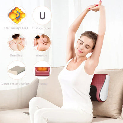 GlowTech™ Red Pillow Massager – جهاز تدليك الوسادة الحمراء