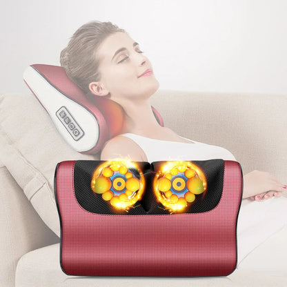 GlowTech™ Red Pillow Massager – جهاز تدليك الوسادة الحمراء