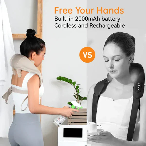 GlowTech™ Kneading Massager (Shoulder and Neck) – مدلك عجن للكتف والرقبة