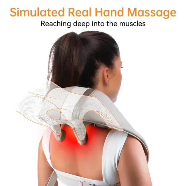 GlowTech™ Kneading Massager (Shoulder and Neck) – مدلك عجن للكتف والرقبة