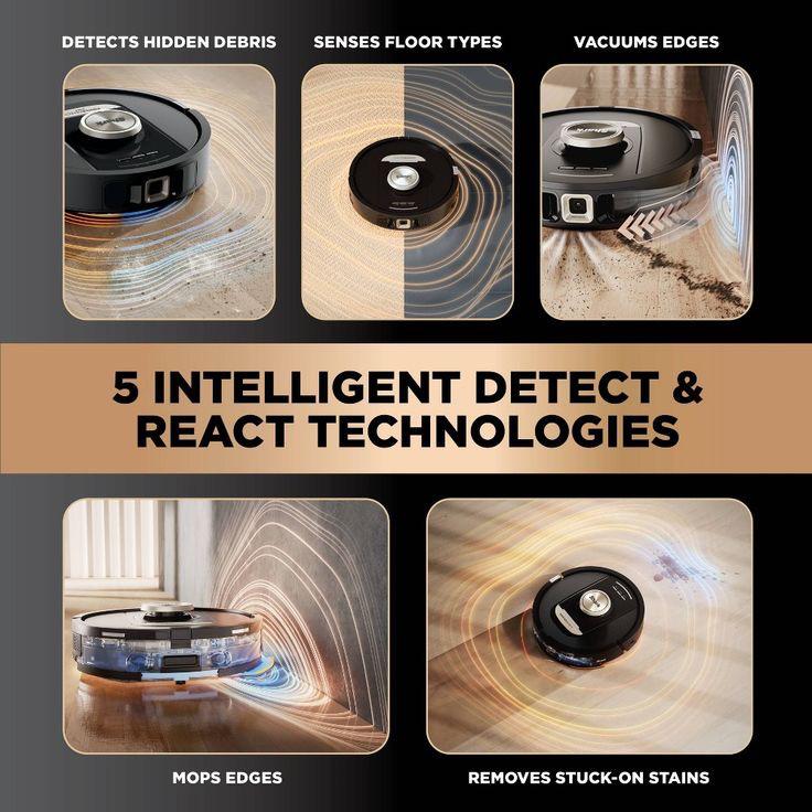 GlowTech™Smart Robotic Vacuum Cleaner