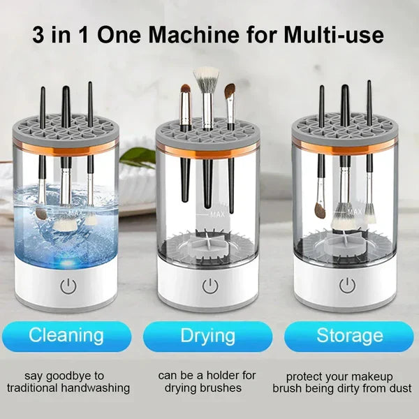 GlowTech™ Makeup Brush Cleaner – منظف فرش المكياج
