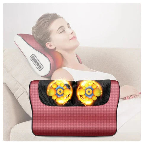 GlowTech™ Red Pillow Massager – جهاز تدليك الوسادة الحمراء