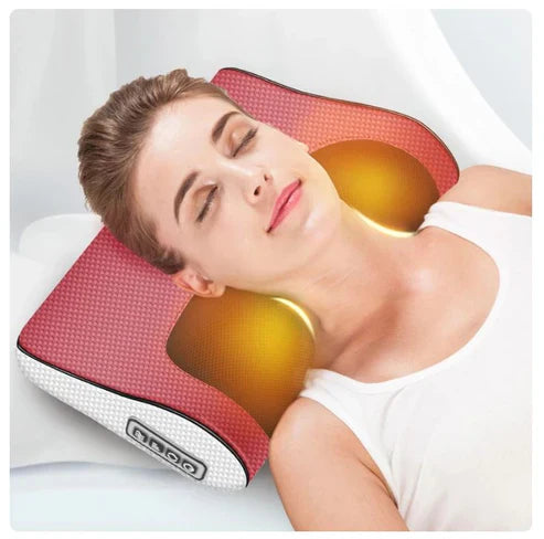 GlowTech™ Red Pillow Massager – جهاز تدليك الوسادة الحمراء