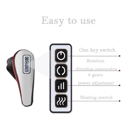GlowTech™ Red Pillow Massager – جهاز تدليك الوسادة الحمراء