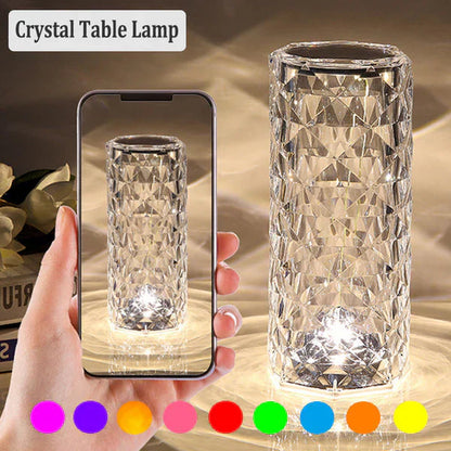 GlowTech™LED Crystal Table Lamp