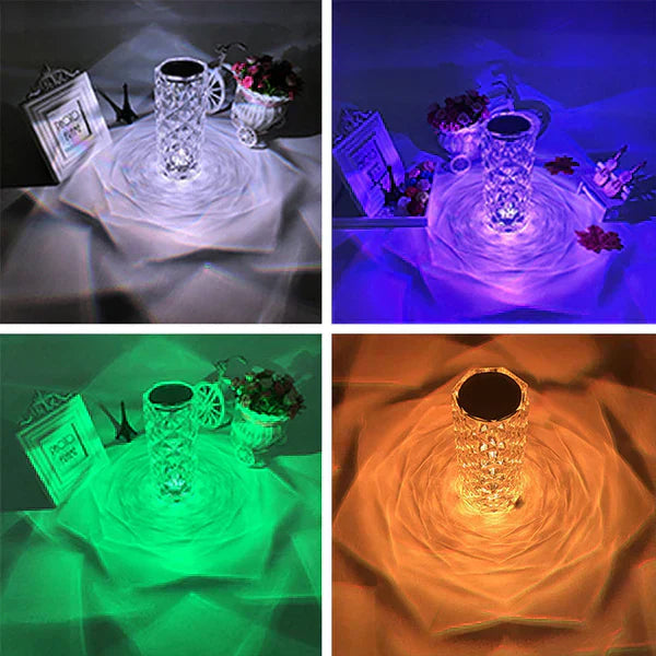 GlowTech™LED Crystal Table Lamp