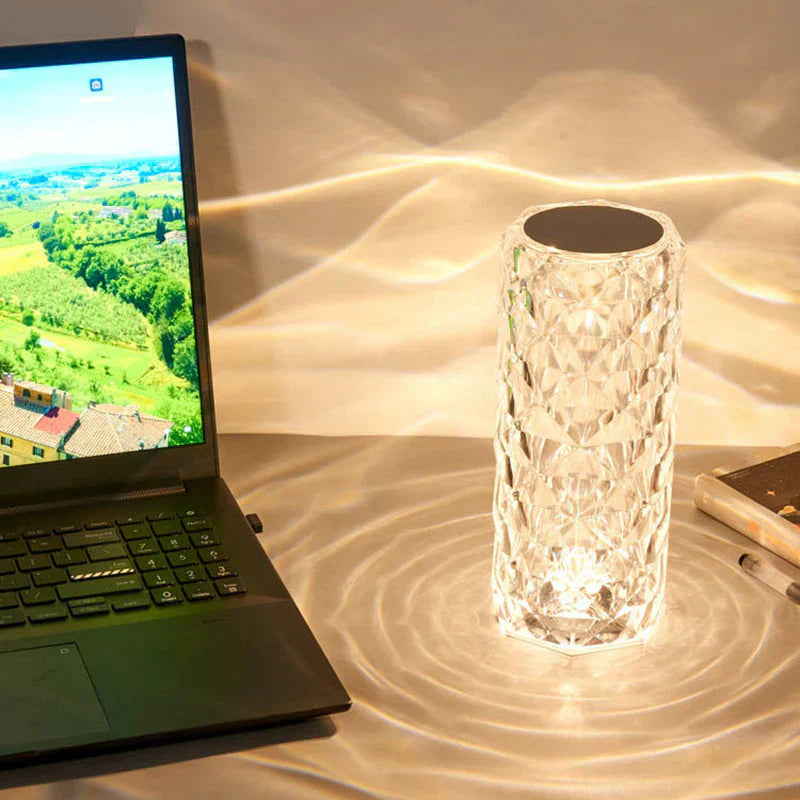 GlowTech™LED Crystal Table Lamp